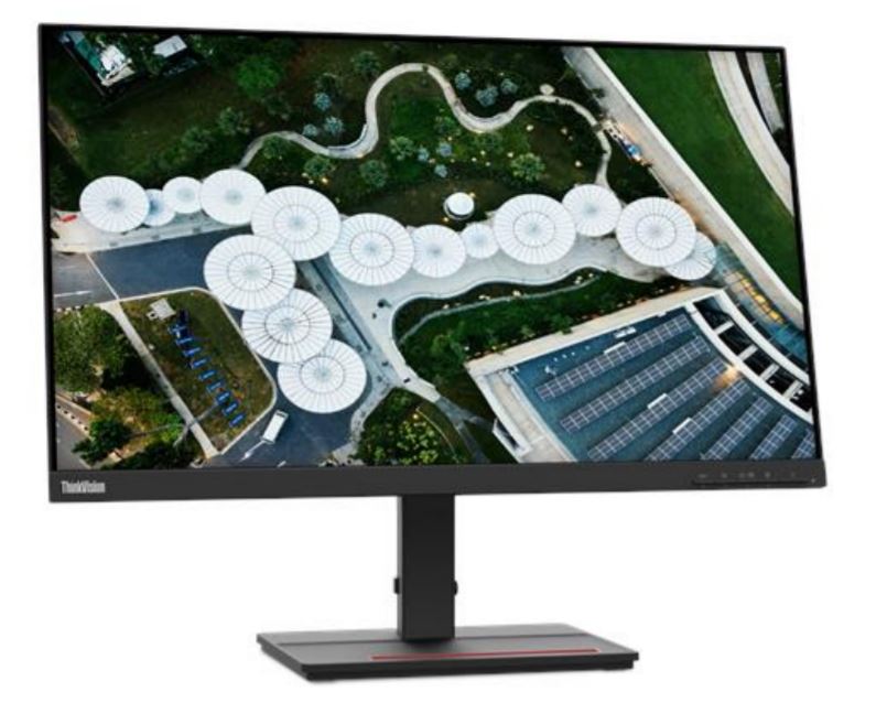 LENOVO ThinkVision S24e-20 Monitor 23.8"/24" 60Hz FreeSync FHD Monitor 1920x1080 4ms 16:9 VA HDMI VGA Audio Out Tilt Adjustment VESA 3YR WTY