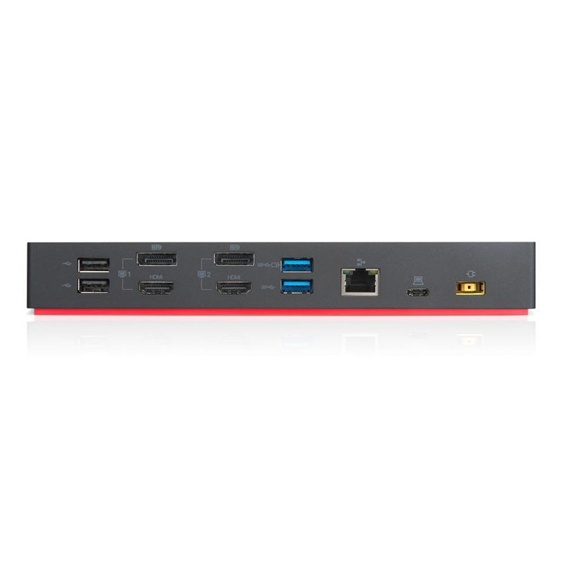 LENOVO ThinkPad Hybrid USB-C with USB-A Docking Station 135W 4K USB-C 2xHDMI 2xDP 3xUSB3.1 2xUSB2.0 GLAN for ThinkBook ThinkPad X1 Carbon X1 Yoga